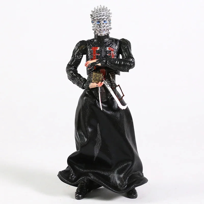 NECA Hellraiser Pinhead 7” Ultimate Action Figure – Horror Collectible Movie Figure Statue Toy