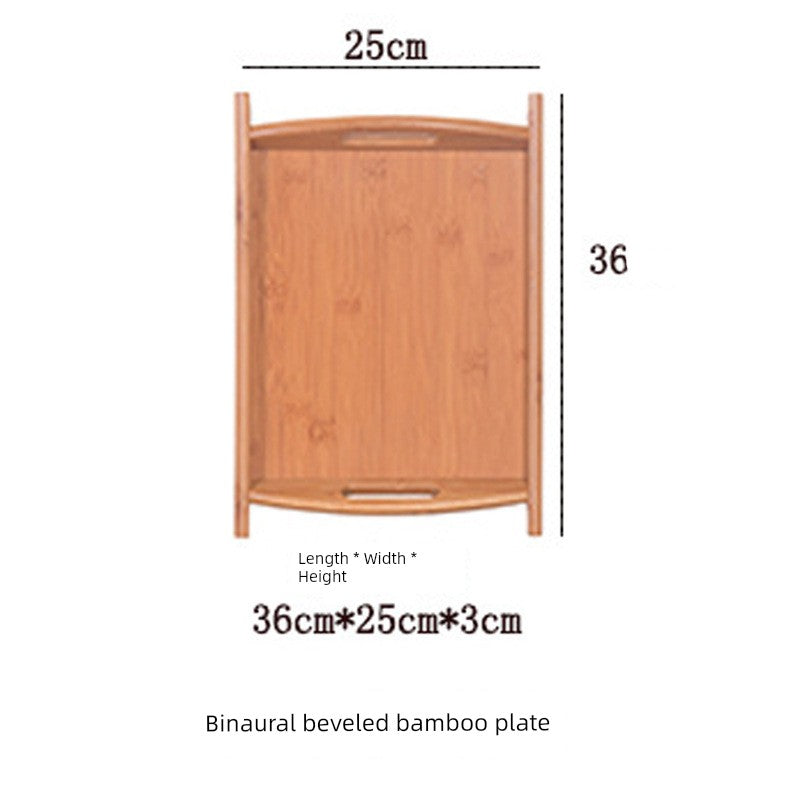 Rectangular Bamboo Tray – Household, Restaurant & Hotel Satchel Serving Tray