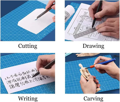 Durable A3/A4/A5 Multifunctional Cutting Mat – DIY Craft, Art Engraving, Paper Carving Pad with High Elasticity and Toughness