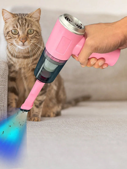 3-in-1 Portable Car & Home Vacuum Cleaner – Suction, Blowing, and USB Rechargeable