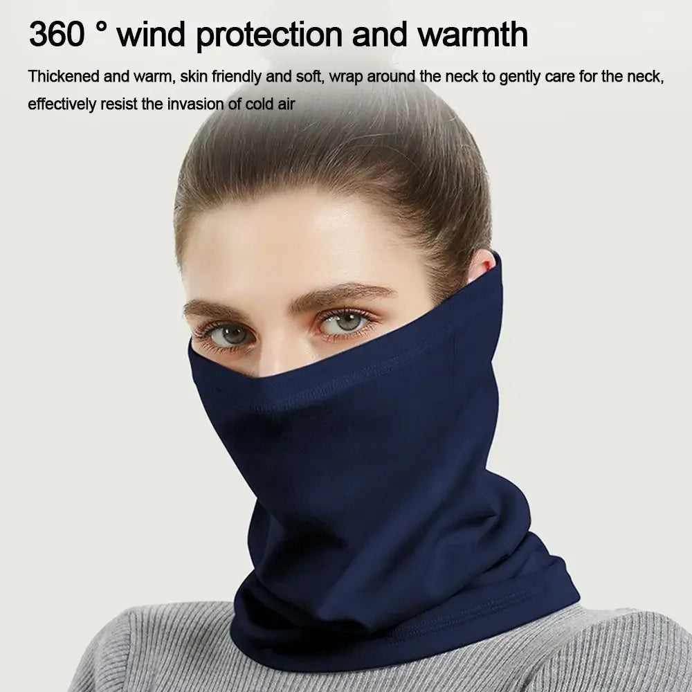 Winter Sports Bandana for Men & Women – Thermal Dralon Neck Warmer, Ski, Hiking, Cycling & Snowboard Scarf