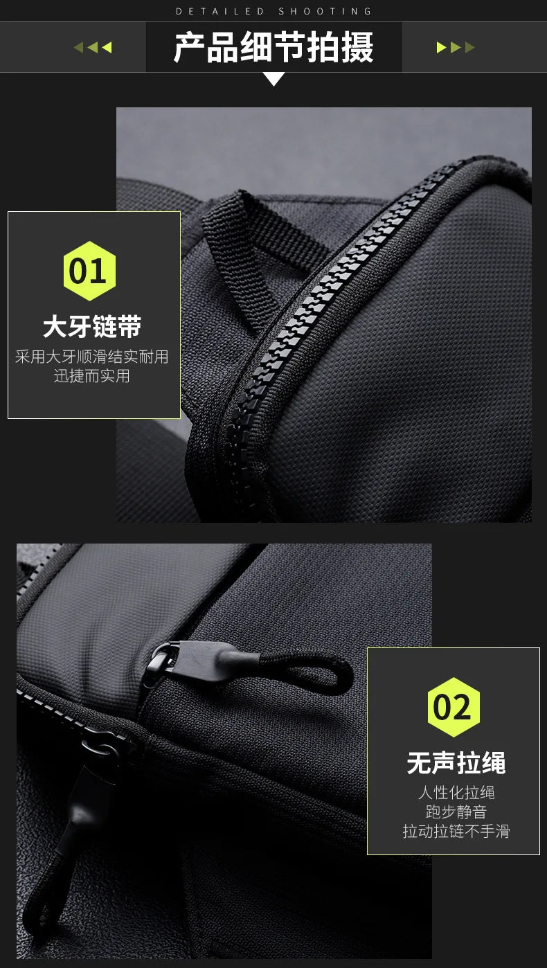New Men & Women’s Chest Bag – Casual Crossbody Sports & Leisure Bag with Large Capacity