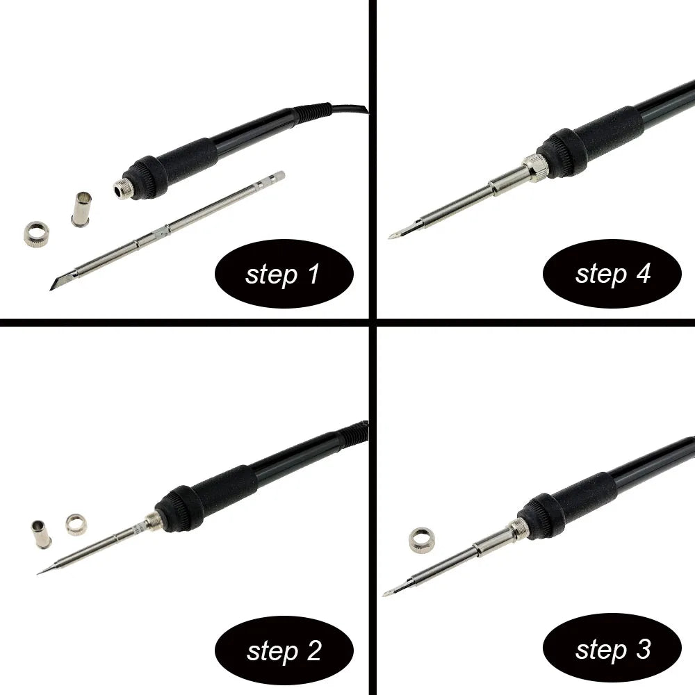 KSGER STM32 V3.1S T12 Soldering Station – OLED Display, Aluminum Alloy FX9501 Handle, Auto-Sleep & T12 Iron Tips