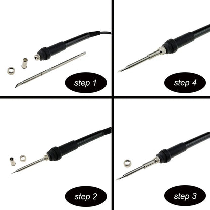 KSGER STM32 V3.1S T12 Soldering Station – OLED Display, Aluminum Alloy FX9501 Handle, Auto-Sleep & T12 Iron Tips