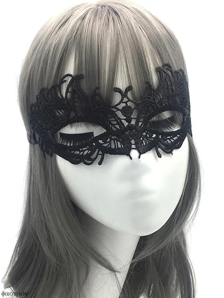 Halloween Lace Velvet Mask — Sexy Unisex Masquerade Eye Mask for Party, Prom, Costume & Cosplay Gifts