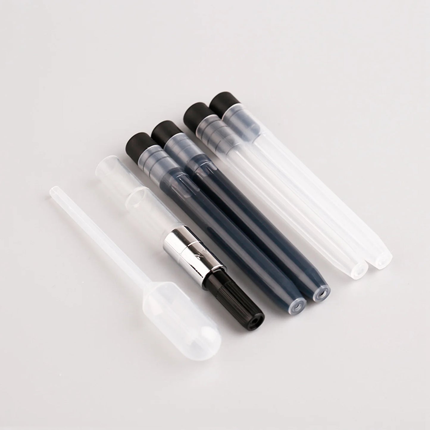 Moonman A1 A2 Fountain Pen Ink Sac - Large Capacity Press-Type Replacement Ink Reservoir with Plug