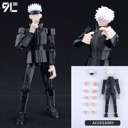 Venom Spider-Man Lucky13 Dummy13 Action Figure - 3D Printed T13 Multi-Jointed Anime Collectible Toy