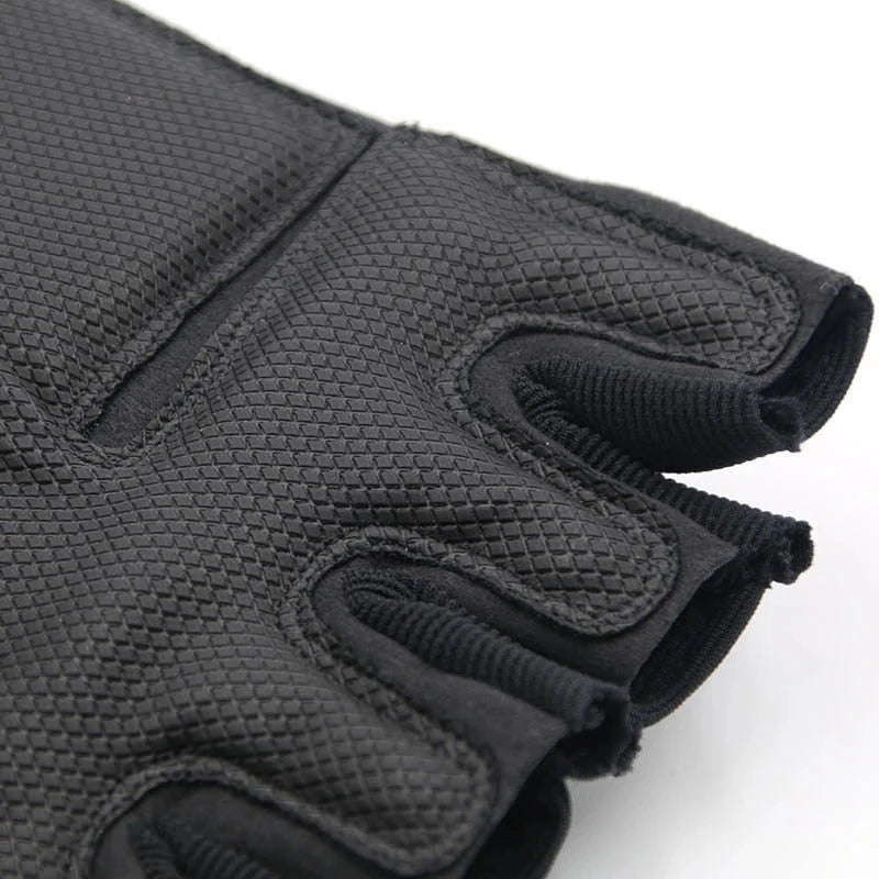 Half Finger Cycling Tactical Gloves - Outdoor Sports, Shooting, Hunting, Motorcycle and Bike Accessories for Men and Women