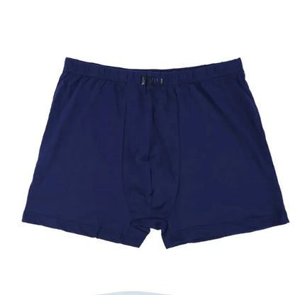 100% Cotton Men's Boxer Briefs - 4PCS Loose Underwear, Plus Size 8XL-10XL Comfortable Shorts