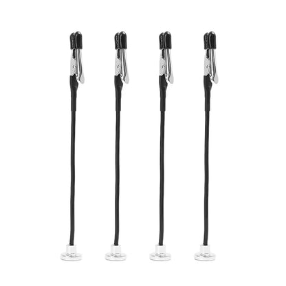 Soldering Third Hand Tool - Magnetic Base Flexible Arm PCB Holder with Alligator Clips for Electronics Repair Welding