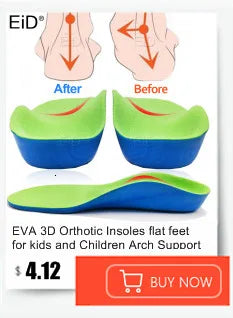 EiD Magnetic Therapy Foot Insoles – Soft Acupressure Sports Cushion for Men & Women