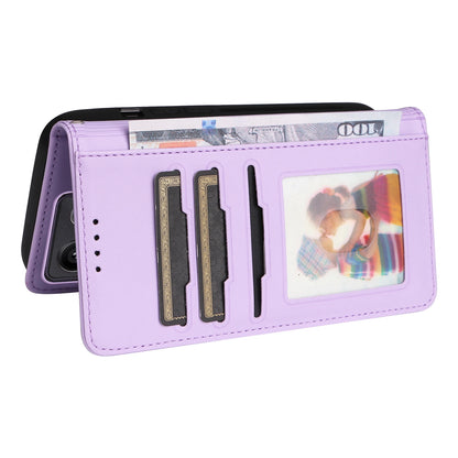 2-in-1 Magnetic Card Slot Leather Wallet Case for Xiaomi Redmi Note 13 Pro Plus, 12, 13C, 13T, C65 & POCO X6 5G – Stand Bag with Strap Cover