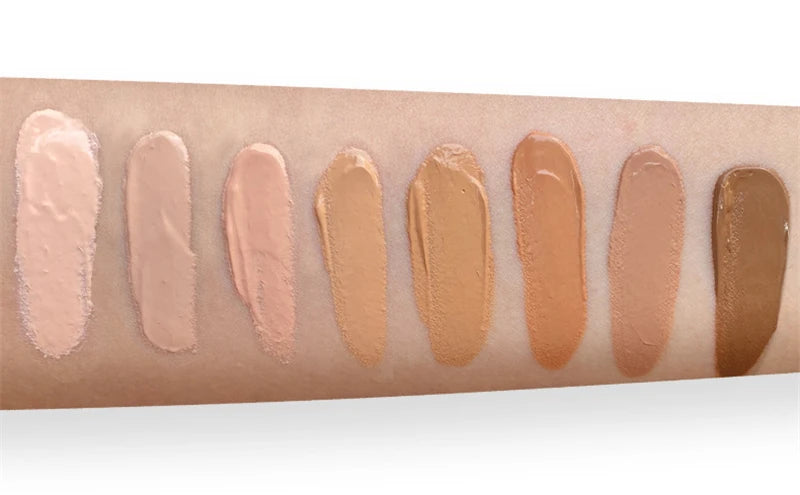 Nude Waterproof BB Cream Foundation – Oil-Control, Blemish-Covering, Long-Lasting Brightening Concealer Base