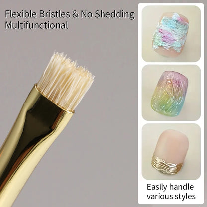 RSNAIL Nail Art Liner Brush - Multifunctional Stripe, Water Ripple & DIY Nail Design Tool