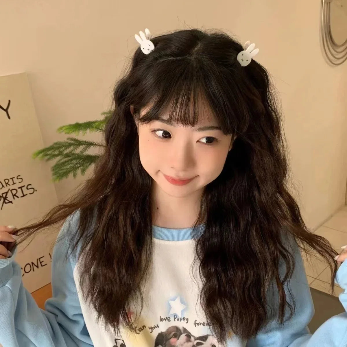 Kawaii Miffy Hairpin – Cute Duck-Billed Side Hair Clip, Versatile Hair Fashion Gift for Girls & Children
