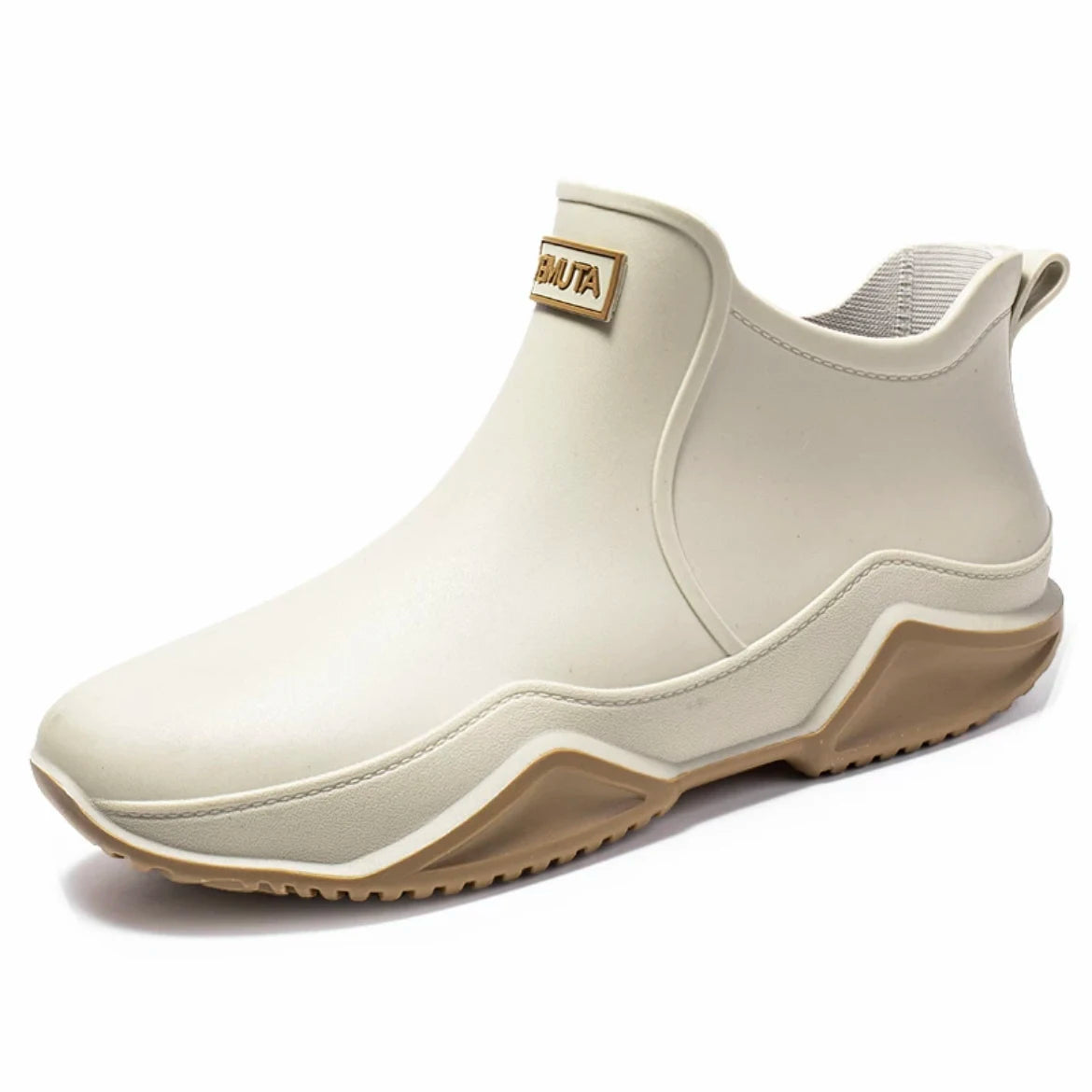 New Waterproof Rain Shoes for Women & Men – Ankle Rain Boots, Anti-Slip, Wear-Resistant, Plush for Summer & Winter