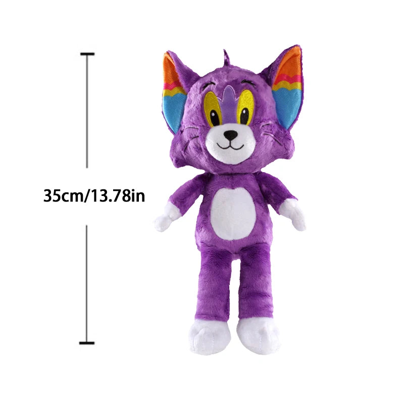 Anime Tom & Jerry Plush Toy — Cute Cat & Mouse Stuffed Animal Doll for Kids Gift, Free Shipping