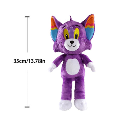 Anime Tom & Jerry Plush Toy — Cute Cat & Mouse Stuffed Animal Doll for Kids Gift, Free Shipping
