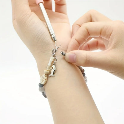 Jewelry Helper Bracelet Tool – Fastening & Unfastening Aid for Clasps, Hooks, Zippers, and Crafts