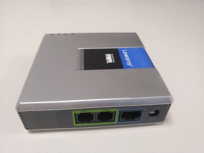 New Unlocked PAP2T SIP VOIP Phone Adapter - Dual FXS Phone Ports VoIP Gateway