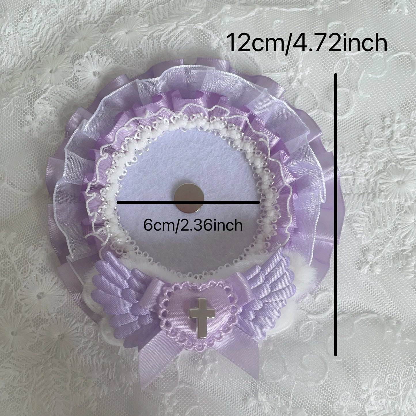 Lace Bow Pearl Card Holder - Decorative Photo Card Cover for DIY Crafts, Scrapbooking & Display