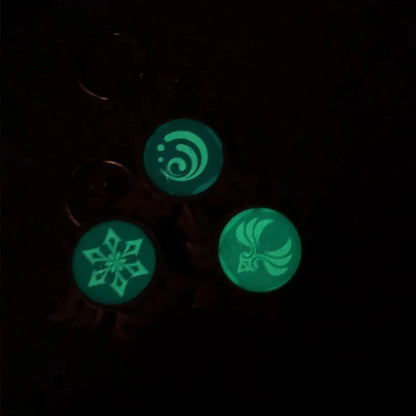 Genshin Impact Sumeru Vision Pins - Anime Character Element Badge Lapel Brooch Collectible Accessories