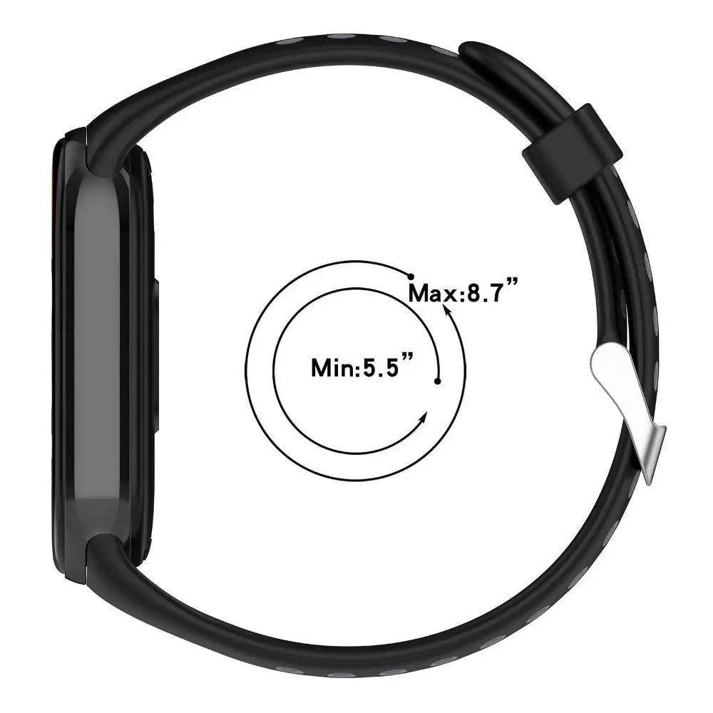 Breathable Silicone Sport Strap for Xiaomi Mi Band 8 – Replacement Wristband Accessory