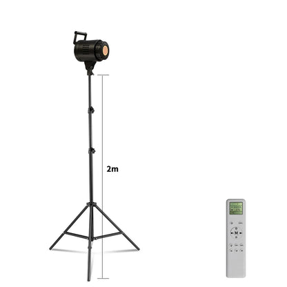 Bowens 135W LED Photography Studio Light Kit - Dimmable Video Lamp with 2m Tripod, 3000–6500K & 3 Colors