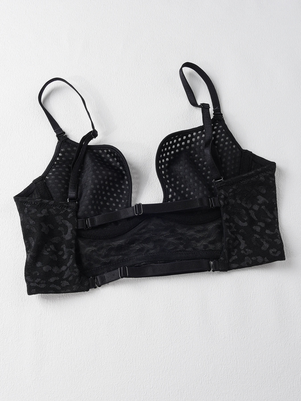 Mesh Underwire Bra - Breathable Backless Design with Multiple Wearing Styles Comfortable Lingerie Underwear