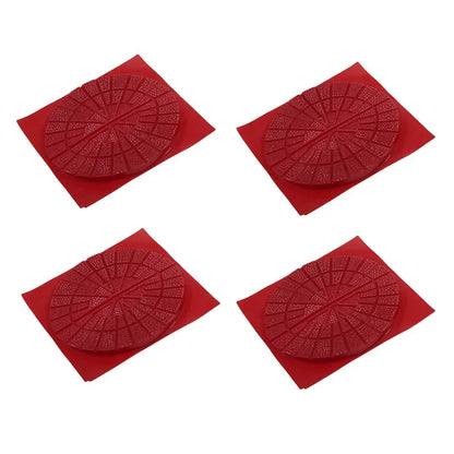 4PCS Wear-Resistant Shoe Insoles – Anti-Slip Self-Adhesive Sole Protectors for Sneakers, Heels & Rubber Shoe Repair