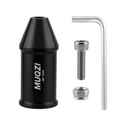 Bicycle Headlight Bracket with M5 Bolt - Aluminum Alloy Bike Light Mount Holder for Cycling