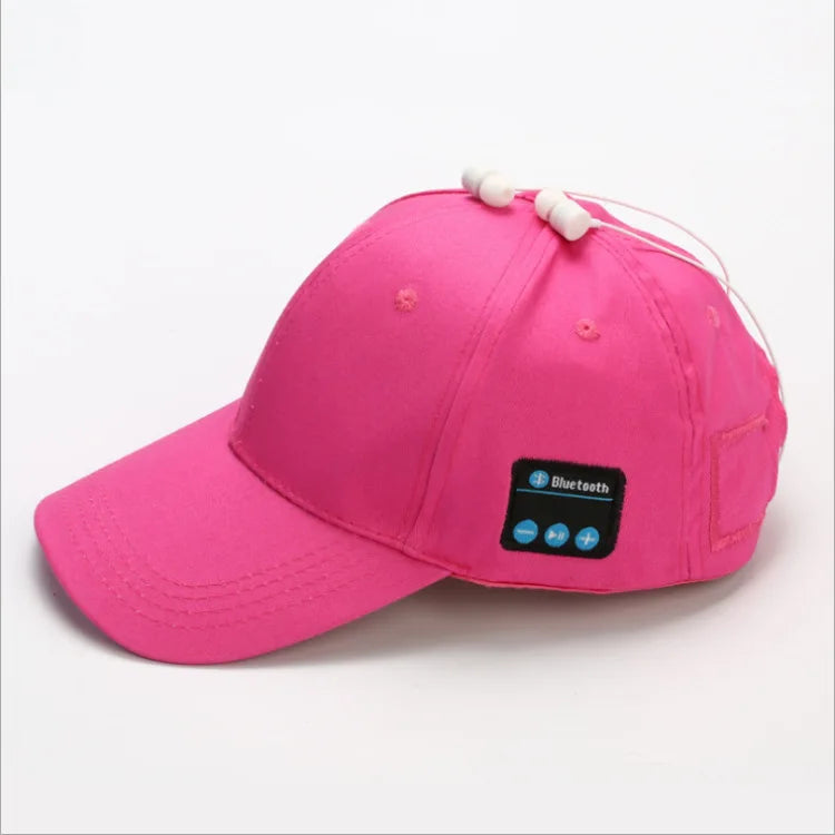 Bluetooth 5.0 Headphone Baseball Cap - Wireless Stereo Earphones with Mic for Outdoor Use