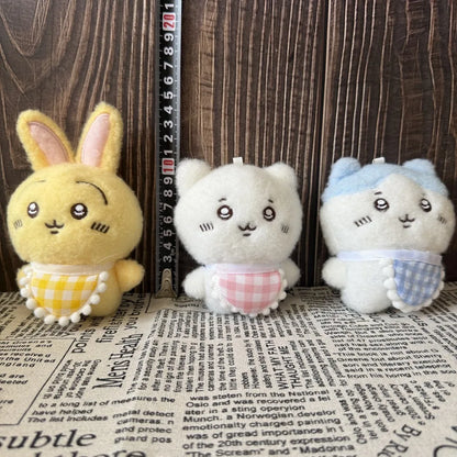 Cute Furry Usagi Hachiware Plush Doll - High-Quality Cartoon Stuffed Toy & Gift for Friends