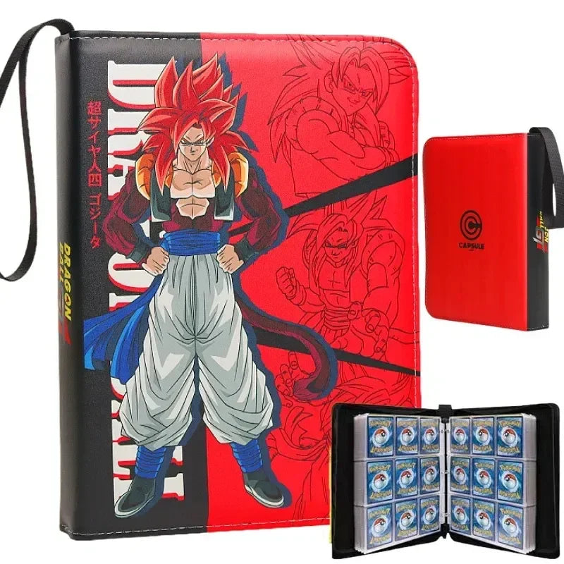 Anime Dragon Ball Card Album – 400/900pcs Storage Binder for Vegeta IV Game Cards, Kids Gift
