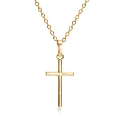 Vintage Crucifix Cross Necklace – Jesus Rosary Beads Chain with Virgin Mary Pendant Religious Jewelry Charm for Men & Women