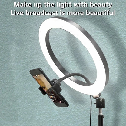 10-inch 26cm LED Selfie Ring Light – Photography Fill Lighting for Video Recording, Live Broadcast & Selfie Lamp