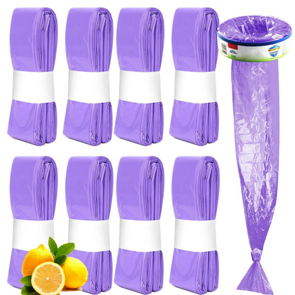 1/5/10PCS Purple Diaper Pail Refills Bags – Compatible with Angelcare, Sangenic, Tommee Tippee, Twist&Click, Genie & Munchkin