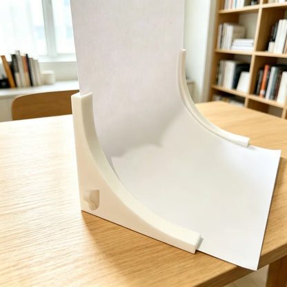 2-Piece Mini Desktop Background Stand - Photo Backdrop Paper Holder for Product Photography and DIY Crafts