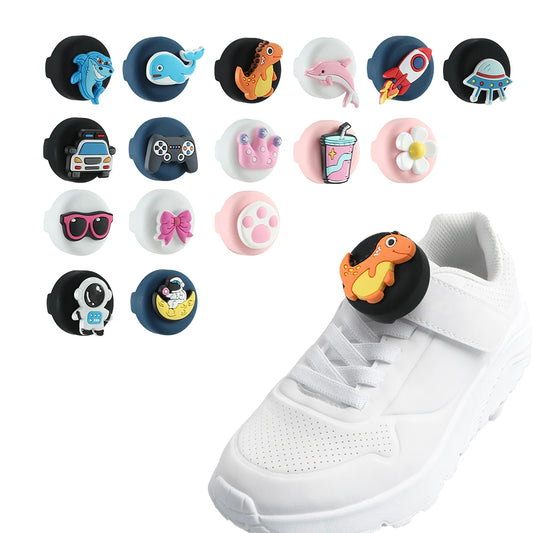 AirTag Holder Case for Kids — Waterproof Silicone GPS Tracker Accessory for Shoelaces & Straps on Toddler Shoes