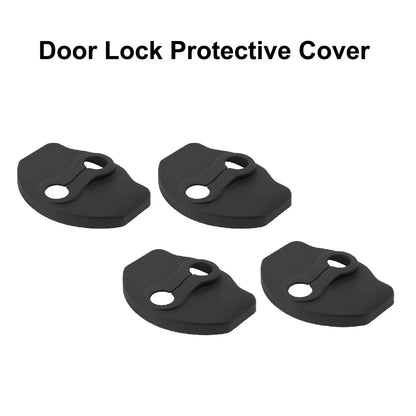 Tesla Model 3/Y Juniper & Highland 2019–2026 Door Lock Limiter Protector - ABS Door Stopper and Latch Guard Cover Kit