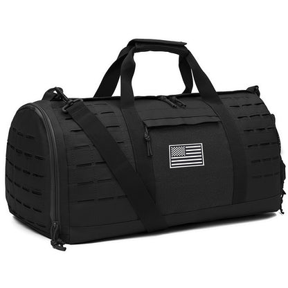40L Tactical Sports & Gym Duffle Bag – Men’s Fitness, Travel, Basketball & Outdoor Weekender Bag with Shoe Compartment