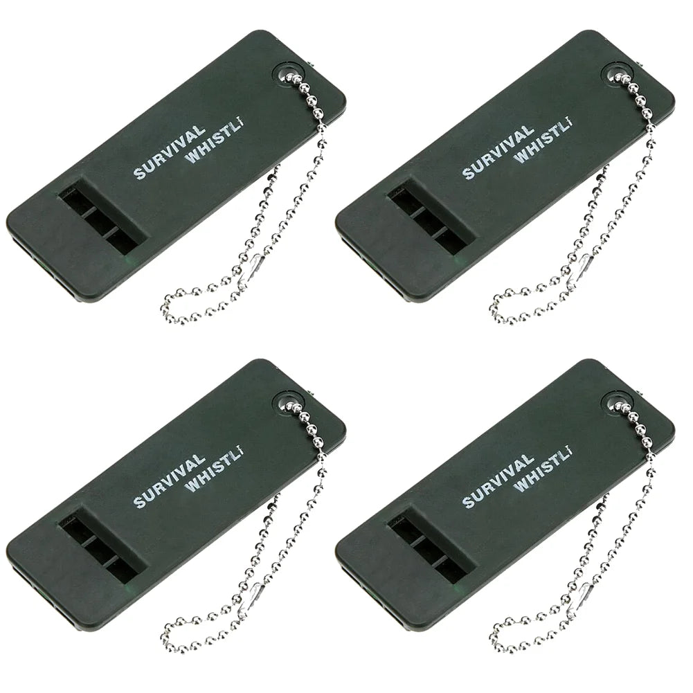 1–10PCS High Decibel Survival Whistle – 3-Frequency Outdoor Camping & Hiking Tool