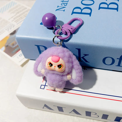 Kawaii Plush Keychain – Cute Aesthetic Bag Charm for Women, Wedding & Party Gifts