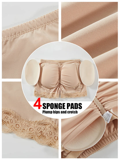 Women’s Body Shaper Panties – Padded Butt Lifter & Hip Enhancer Shapewear Briefs