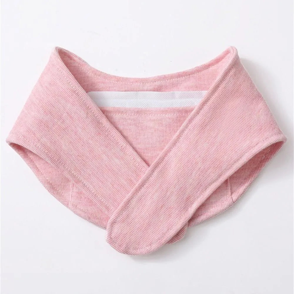 Soft Neck Warmer with Pocket - Solid Color Neck Protector for Autumn and Winter