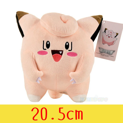 Original Pokémon Gengar Plush 24cm – Cute Pikachu Soft Stuffed Toy Doll for Kids Birthday Gift