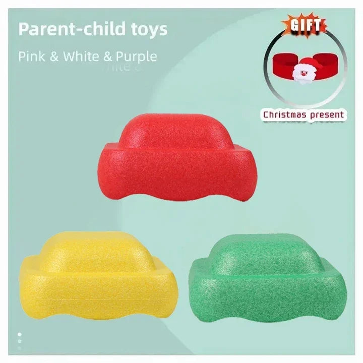 3Pcs Children's Balance Training Foam Tubes – Sensory Stacking Stones for Outdoor Games, Baby Sports Toys Gift