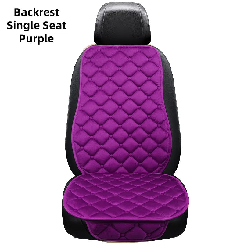 Universal Winter Warm Car Seat Cover Protector Set – 3-Piece Rear Seat Cushion Auto Interior Protection for Cars, SUVs & Vans
