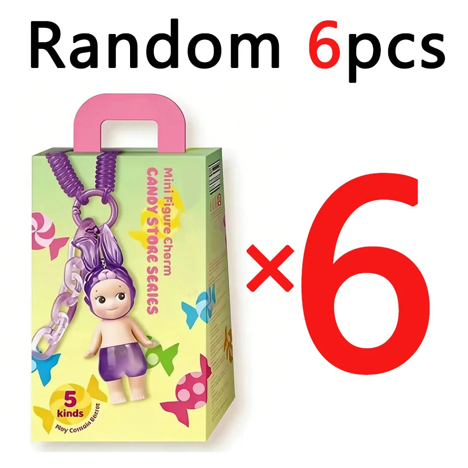 Dinosaur and Candy Mini Mystery Box – Cute Cartoon Collectible Figurines for Car Decor, Birthdays, and Gifts