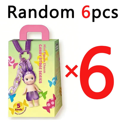Dinosaur and Candy Mini Mystery Box – Cute Cartoon Collectible Figurines for Car Decor, Birthdays, and Gifts